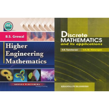 Higher engineering mathematics with Discrete mathematics with 2 vol combo set